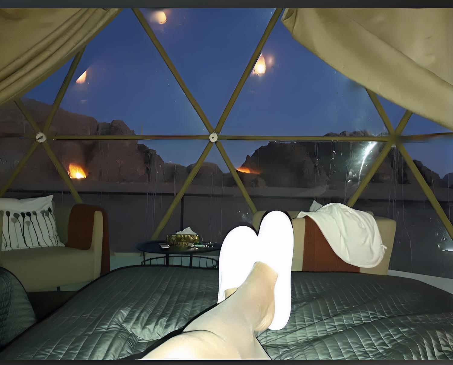 Bed and Breakfast Titanic Camp Wadi Rum Zewnętrze zdjęcie